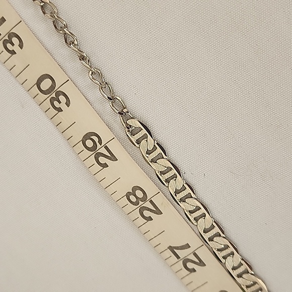 Silver Mariner's Chain Link Waist Chain Belt - Picture 9 of 10